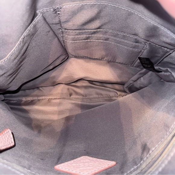 FOSSIL Elise Large Crossbody in Dusty Rose Pebbled Leather LIKE NEW - Picture 11 of 14